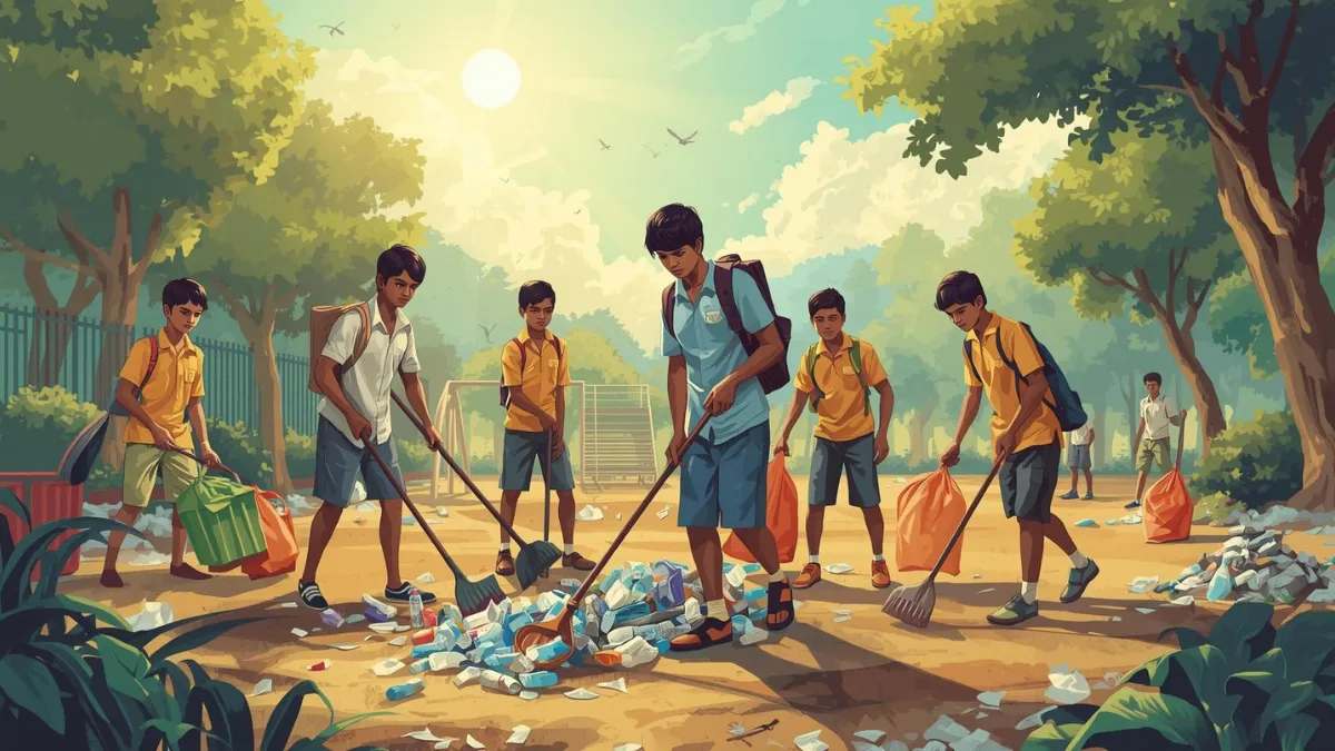 Students Clean Drive How Schools Teach Students to Protect the Environment | edskExpress